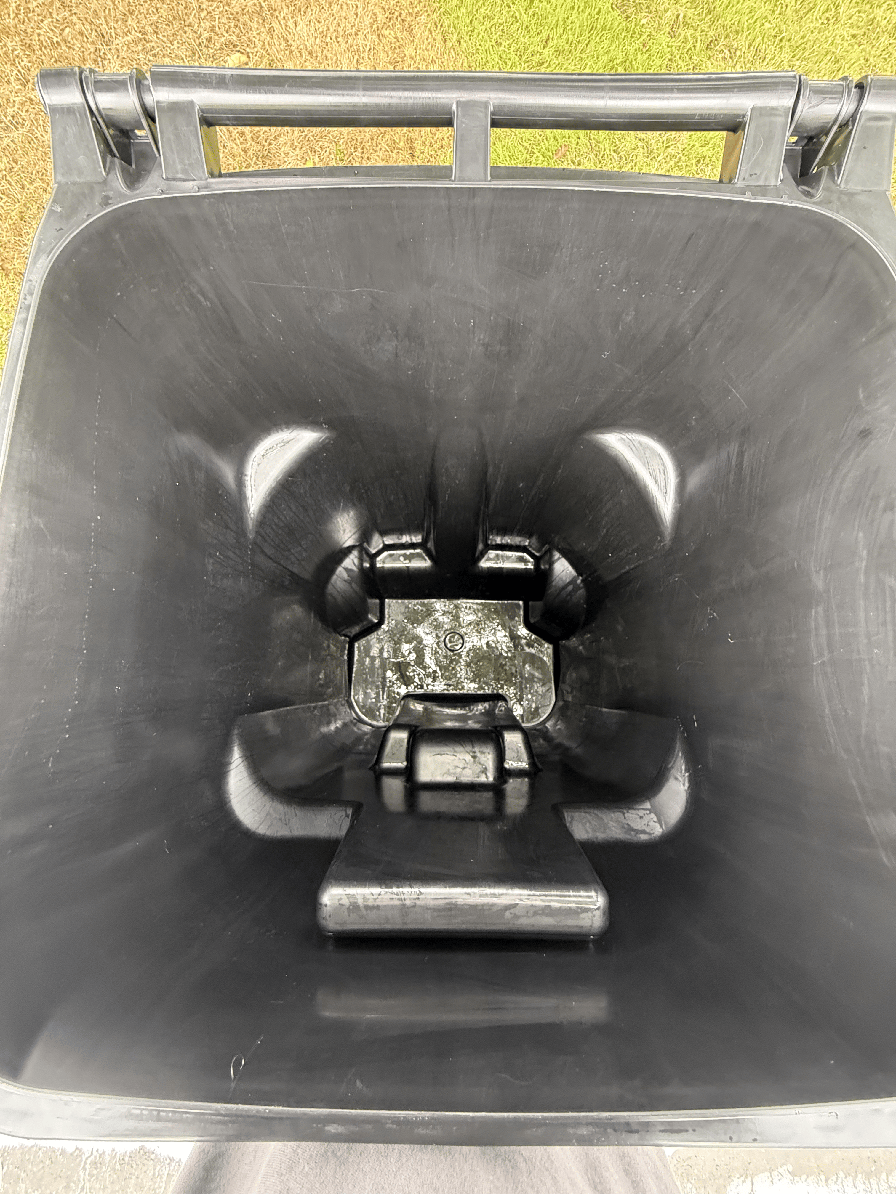 Sanitized and Restored Garbage Can